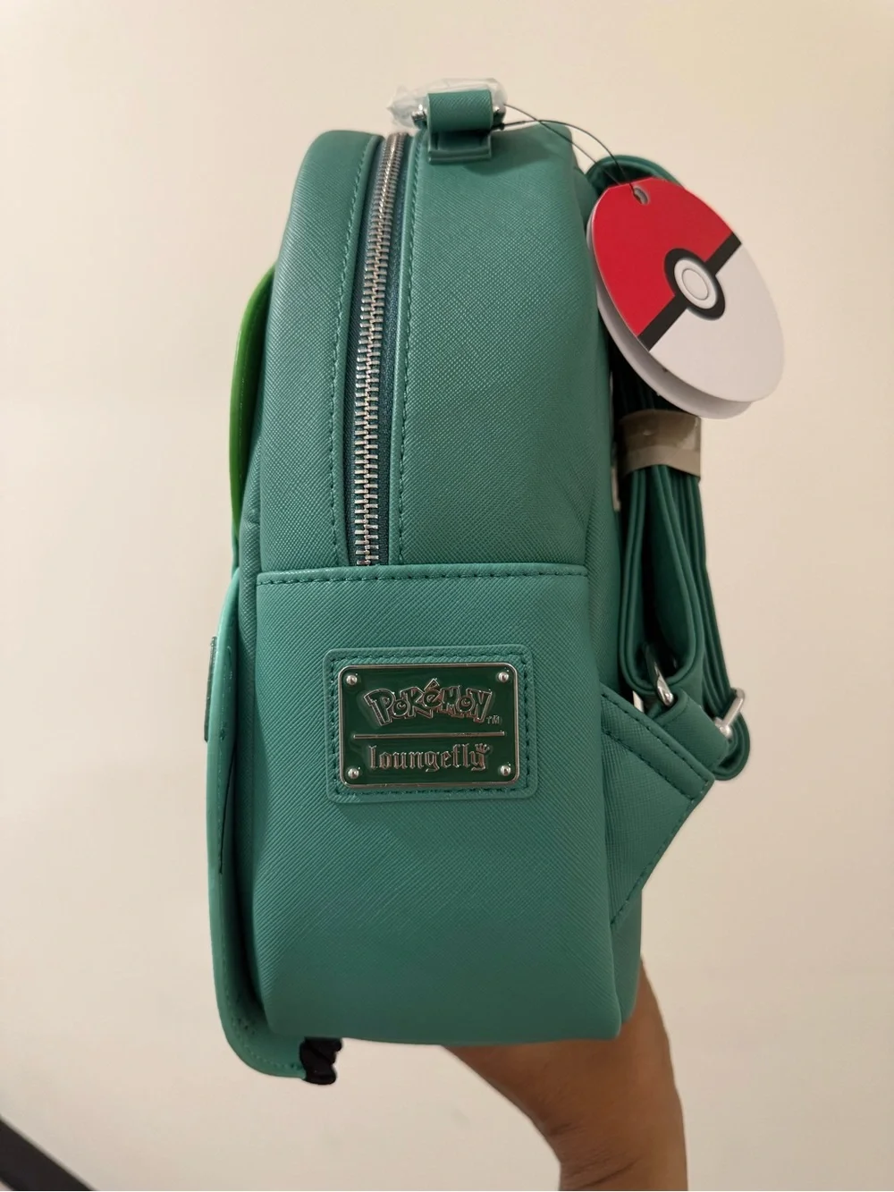 Loungefly Bulbasaur Mini Backpack - Teal, Green, Red